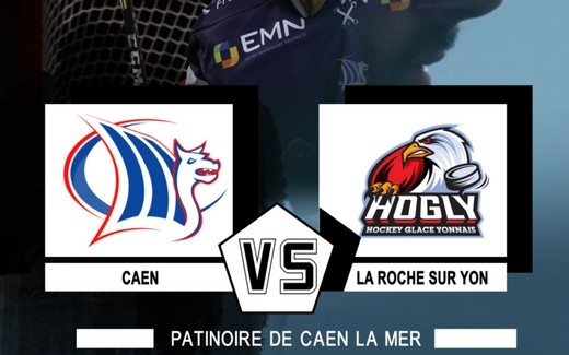 Photo hockey Division 1 - Division 1 : 3ème journée : Caen  vs La Roche-sur-Yon - Le HOGLY obtient sa première victoire