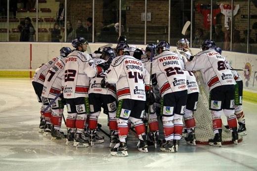 Photo hockey Division 1 - Division 1 : 4ème journée : Caen  vs Courbevoie  - Les Drakkars se hissent sur le podium