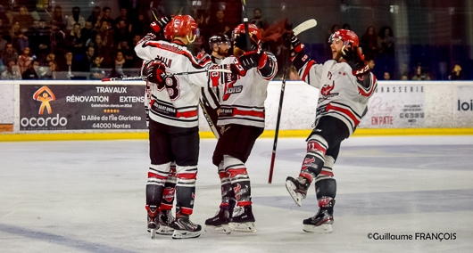 Photo hockey Division 1 - Division 1 : 4ème journée : Nantes vs Neuilly/Marne - Nantes pris dans le piège des Bisons