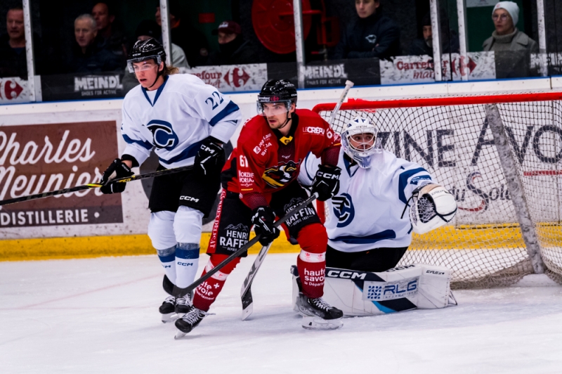 Photo hockey Division 1 - Division 1 : 5ème journée : Morzine-Avoriaz vs Nantes - Soirée compliquée