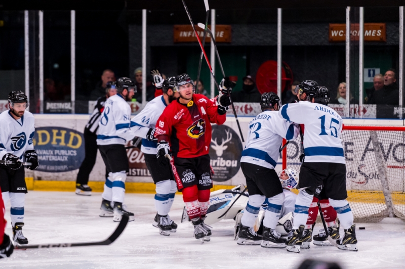 Photo hockey Division 1 - Division 1 : 5ème journée : Morzine-Avoriaz vs Nantes - Soirée compliquée