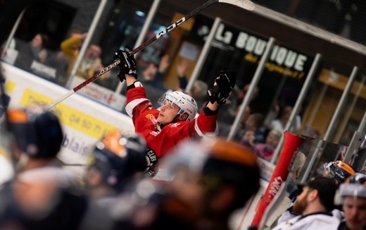 Photo hockey Division 1 - Division 1 : 5ème journée : Morzine-Avoriaz vs Villard-de-Lans - Morzine remonte sur le podium !