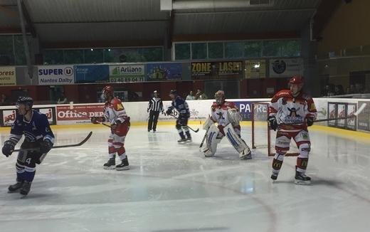 Photo hockey Division 1 - Division 1 : 6ème journée : Nantes vs Cholet  - Cholet c
