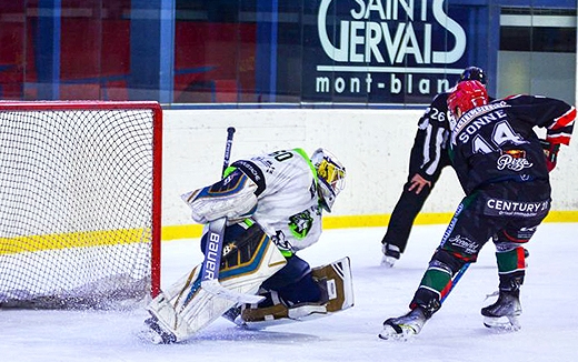 Photo hockey Division 1 - Division 1 : 6ème journée : Mont-Blanc vs Epinal - Une rencontre à couper le souffle ! Photo hockey Division 1 - Division 1 : 6ème journée : Mont-Blanc vs Epinal - Une rencontre à couper le souffle !