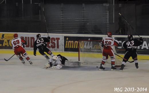 Photo hockey Division 1 - Division 1 : 7ème journée : Bordeaux vs Courbevoie  - Bordeaux en démonstration