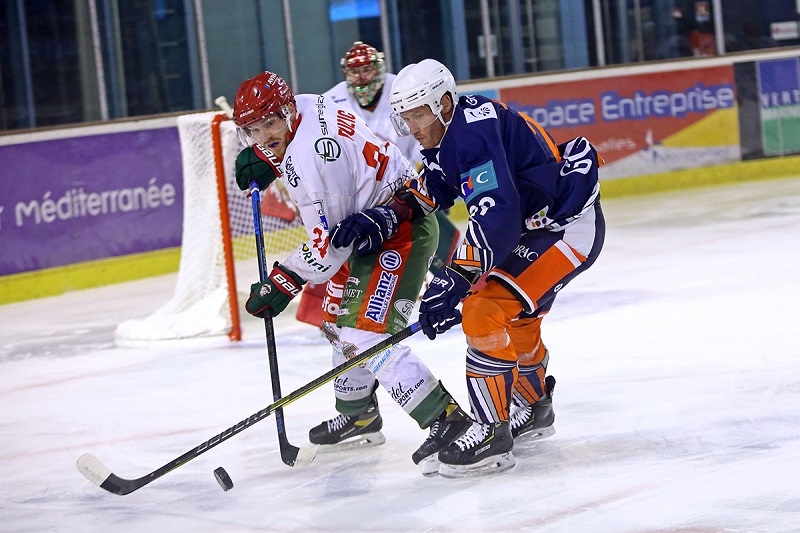 Photo hockey Division 1 - Division 1 : 7ème journée : Montpellier  vs Mont-Blanc - La Vipère pique !