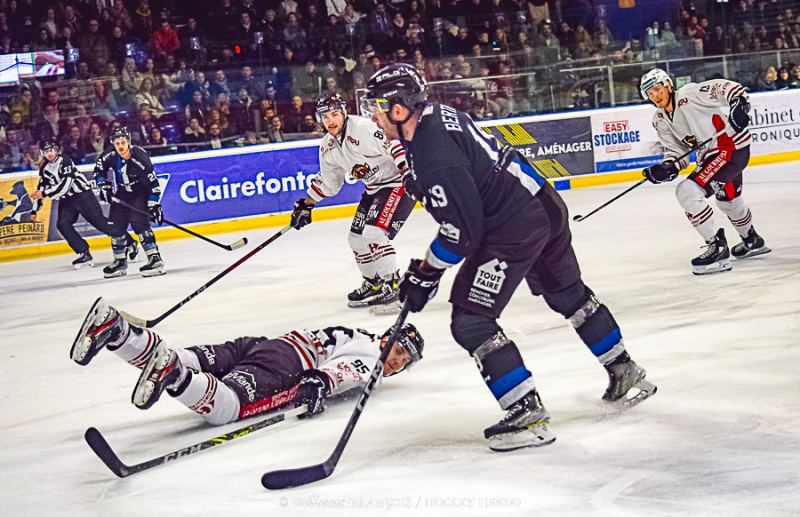 Photo hockey Division 1 - Division 1 : 8ème journée : Nantes vs Morzine-Avoriaz - Une victoire au forceps pour les Nantais