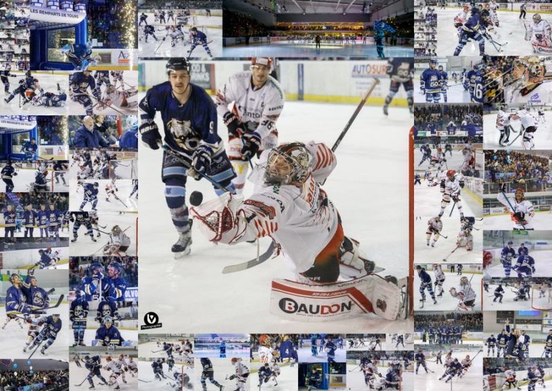 Photo hockey Division 1 - Division 1 : 8ème journée : Tours  vs Cholet  - Tours s