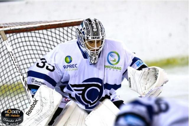 Photo hockey Division 1 - Division 1 : 9ème journée : Caen  vs Nantes - Les Drakkars renouent avec la victoire