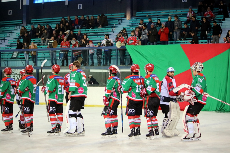 Photo hockey Division 1 - Division 1 : 9ème journée : Mont-Blanc vs Annecy - Le Chevalier refroidi