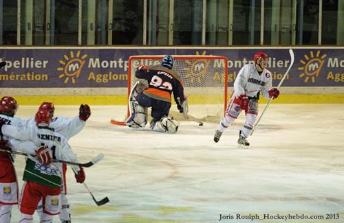 Photo hockey Division 1 - Division 1 : 9ème journée : Montpellier  vs Anglet - Victoire surprise !!!