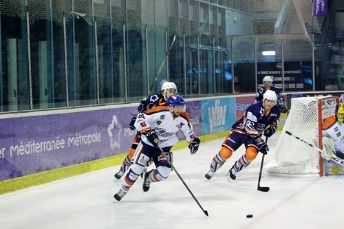Photo hockey Division 1 - Division 1 : 9ème journée : Montpellier  vs Clermont-Ferrand - 9ème journée de Division 1 : Montpellier - Clermont-Ferrand