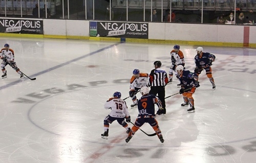 Photo hockey Division 1 - Division 1 : 9ème journée : Montpellier  vs Clermont-Ferrand - 9ème journée de Division 1 : Montpellier - Clermont-Ferrand