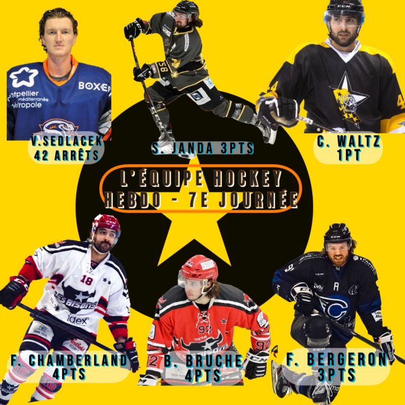 Photo hockey Division 1 - Division 1 - Division 1 - L’équipe Type de la 7e Journée Photo hockey Division 1 - Division 1 - Division 1 - L’équipe Type de la 7e Journée