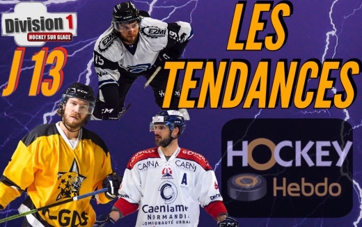 Photo hockey Division 1 - Division 1 - Division 1 - Les Tendances de la 13ème et 14ème Journée