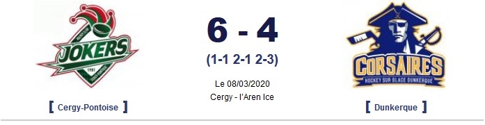 Photo hockey Division 1 - Division 1 - Quart de Finale match 1 : Cergy-Pontoise vs Dunkerque - Cergy remporte les deux premières batailles