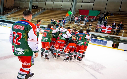 Photo hockey Division 1 - Division 1 - Quart de Finale match 3 : Mont-Blanc vs Brest  - D1 : La demie pour les Yétis !