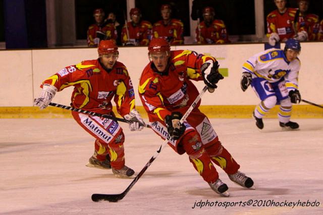 Photo hockey Division 2 - D2 : 10ème journée - B : Orléans vs Wasquehal Lille - Coup de froid sur la glace