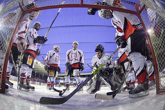 Photo hockey Division 2 - D2 : 15ème journée poule A : Lyon vs Courchevel-Méribel-Pralognan - A trois temps