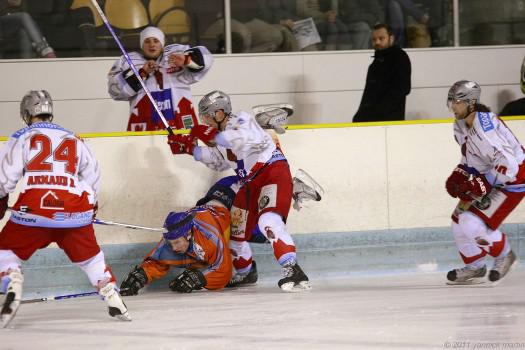 Photo hockey Division 2 - D2 : 17ème journée - A : Clermont-Ferrand vs Annecy - Déroute Arverne