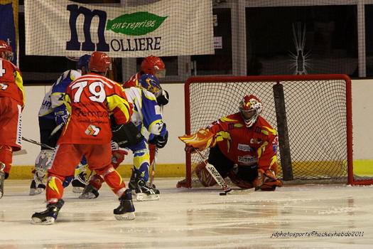 Photo hockey Division 2 - D2 : 1ère journée - B : Orléans vs Toulon - Chez les Renards, Les Boucaniers comme à la maison