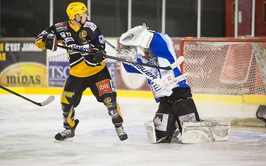 Photo hockey Division 2 - D2 : Play Off - 1/8ème de finale - Aller : Strasbourg II vs Courchevel-Méribel-Pralognan - Val Vanoise gagne la première manche