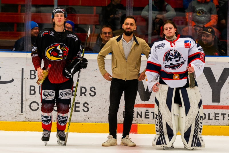 Photo hockey Division 2 - D2 : Play-off 8ème de Finale Retour : Morzine-Avoriaz vs Angers II - Qualification des Pingouins