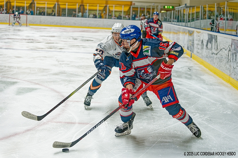 Photo hockey Division 2 - Division 2 - 1/8 de Finale - Match 1 : Luxembourg vs Montpellier  - Montpellier remporte la première manche