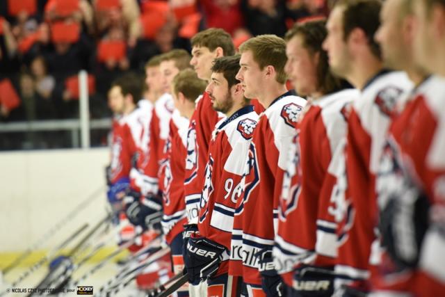 Photo hockey Division 2 - Division 2 : 10ème journée - A : Wasquehal Lille vs Chambéry - Les Lions montrent leurs crocs