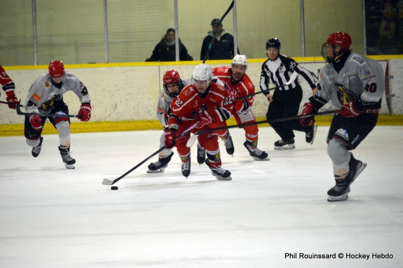 Photo hockey Division 2 - Division 2 : 10ème journée : Dijon  vs Vaujany - Pas de revanche
