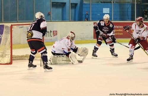 Photo hockey Division 2 - Division 2 : 10ème journée : Montpellier  vs Annecy - Au bout du suspens