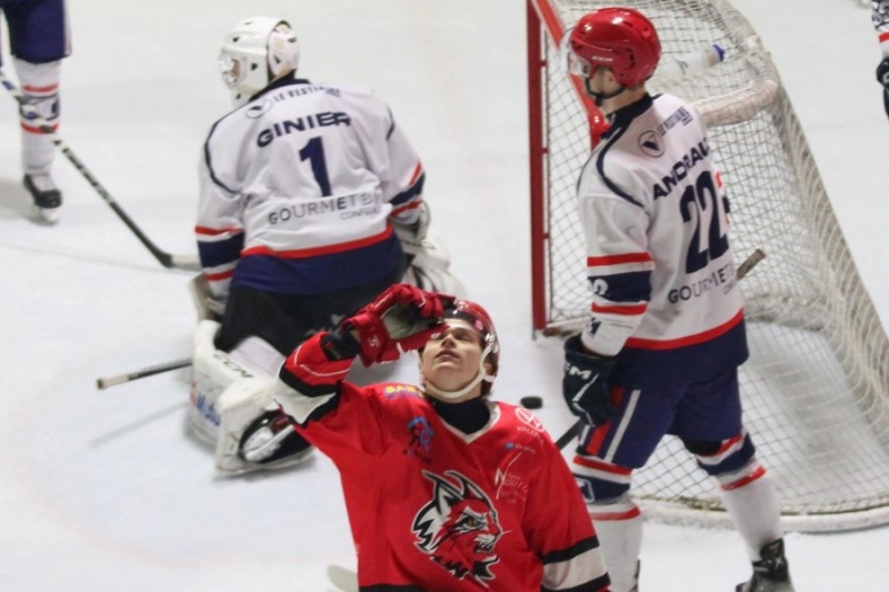 Photo hockey Division 2 - Division 2 : 10ème journée : Valence vs Lyon - Lyon remporte le Derby des bords du Rhône 