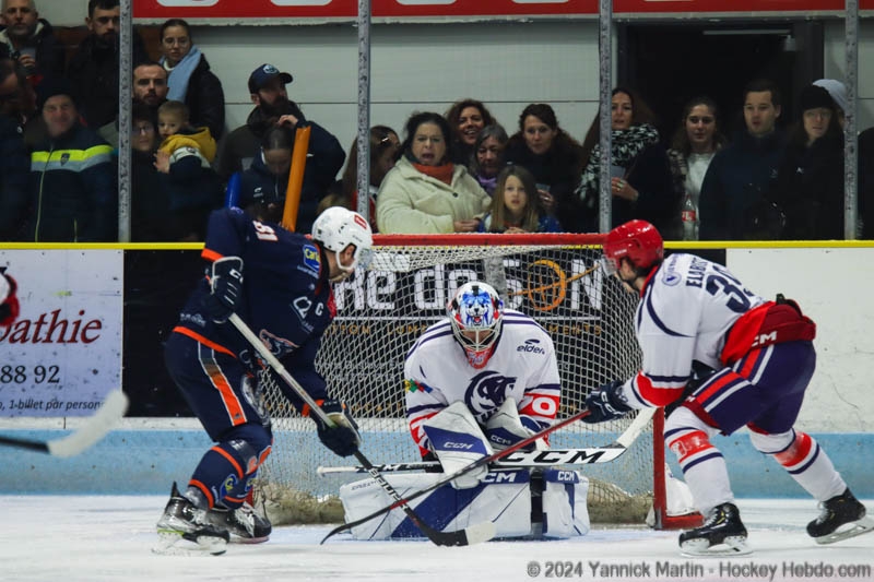 Photo hockey Division 2 - Division 2 : 12ème journée : Clermont-Ferrand vs Lyon - Clermont : un bon début d