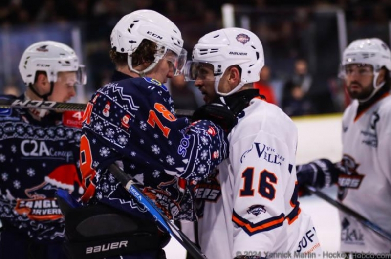 Photo hockey Division 2 - Division 2 : 12ème journée : Clermont-Ferrand vs Montpellier  - Clermont et le beau cadeau de Noël