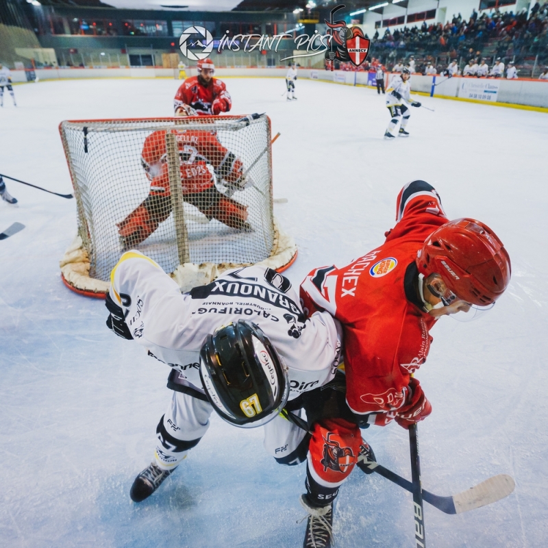 Photo hockey Division 2 - Division 2 : 13ème journée : Annecy vs Roanne - Roanne sans concession