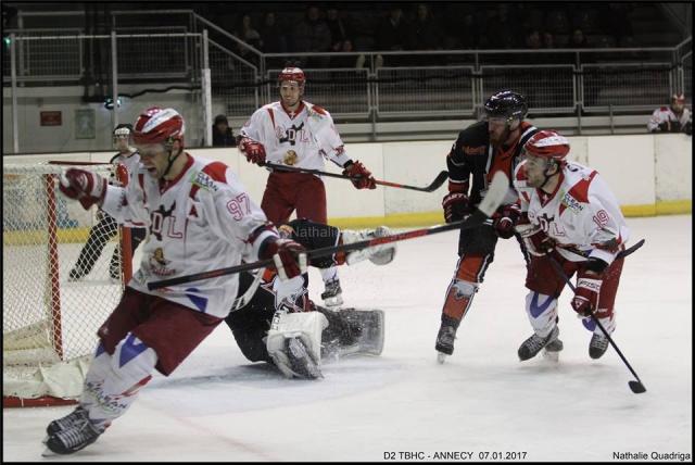 Photo hockey Division 2 - Division 2 : 14ème journée : Toulouse-Blagnac vs Annecy - D2 : De vaillants chevaliers