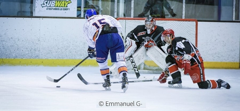 Photo hockey Division 2 - Division 2 : 14ème journée : Valence vs Clermont-Ferrand - La marche était trop haute.