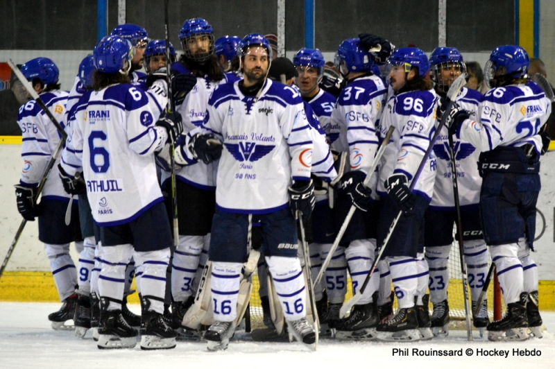 Photo hockey Division 2 - Division 2 : 15ème journée : Dijon  vs Paris (FV) - Logique pour les uns, tragique pour les autres