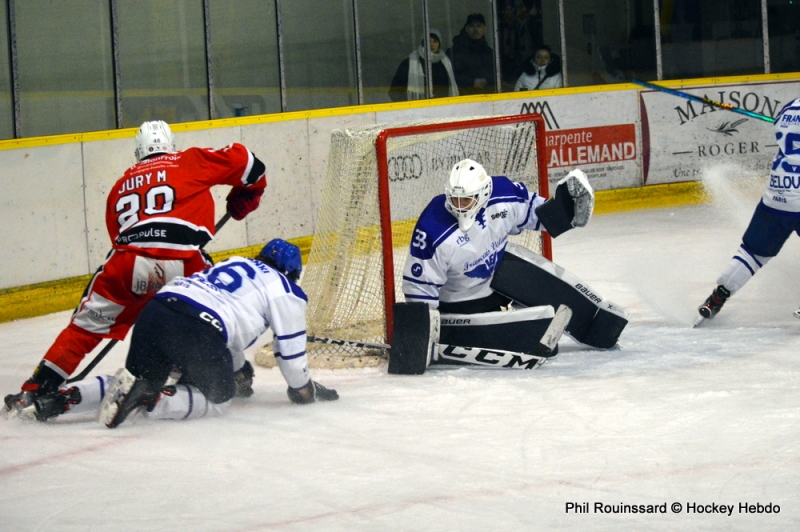 Photo hockey Division 2 - Division 2 : 15ème journée : Dijon  vs Paris (FV) - Logique pour les uns, tragique pour les autres