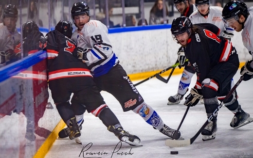 Photo hockey Division 2 - Division 2 : 16ème journée : Toulouse-Blagnac vs Courchevel-Méribel-Pralognan - Le HCMP s