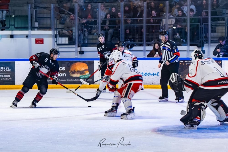 Photo hockey Division 2 - Division 2 : 16ème journée : Toulouse-Blagnac vs Dijon  - Les filets ont tremblé 