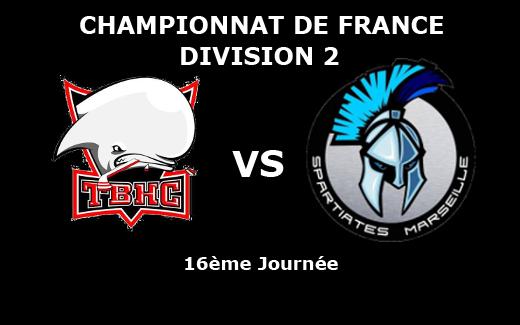 Photo hockey Division 2 - Division 2 : 16ème journée : Toulouse-Blagnac vs Marseille - D2 : Des Spartiates aguerris