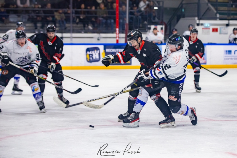 Photo hockey Division 2 - Division 2 : 16ème journée : Toulouse-Blagnac vs Courchevel-Méribel-Pralognan - Le HCMP s