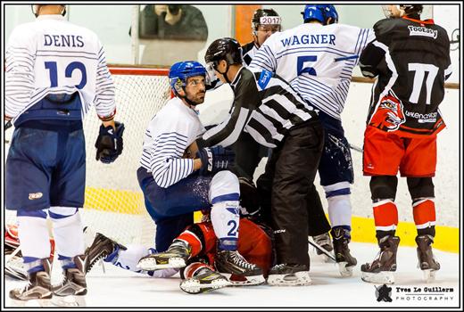 Photo hockey Division 2 - Division 2 : 17ème journée : Valence vs Paris (FV) - D2 : Valence s