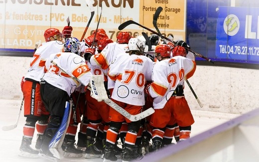 Photo hockey Division 2 - Division 2 : 1ère journée : Villard-de-Lans vs Valence - Les Lynx s\