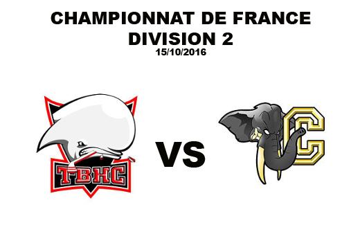 Photo hockey Division 2 - Division 2 : 4ème journée : Toulouse-Blagnac vs Chambéry - Les Eléphants terrassent les Bélougas