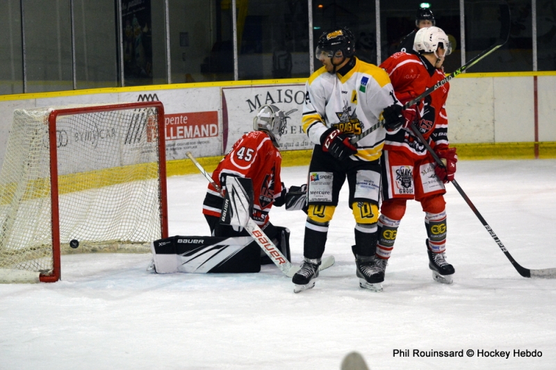 Photo hockey Division 2 - Division 2 : 5ème journée : Dijon  vs Rouen II - Et à la fin c