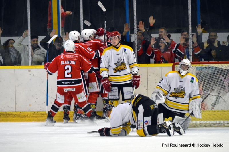 Photo hockey Division 2 - Division 2 : 5ème journée : Dijon  vs Rouen II - Et à la fin c