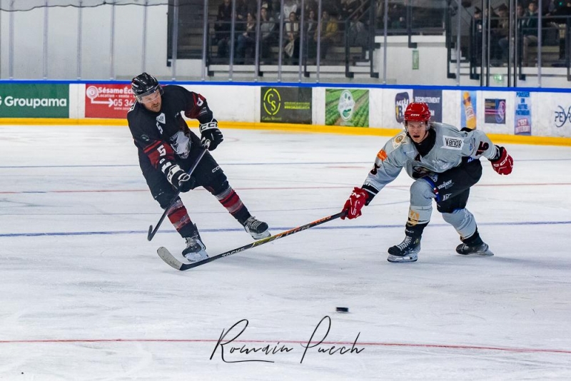 Photo hockey Division 2 - Division 2 : 6ème journée : Toulouse-Blagnac vs Vaujany - Les Bélougas renversants au terme d
