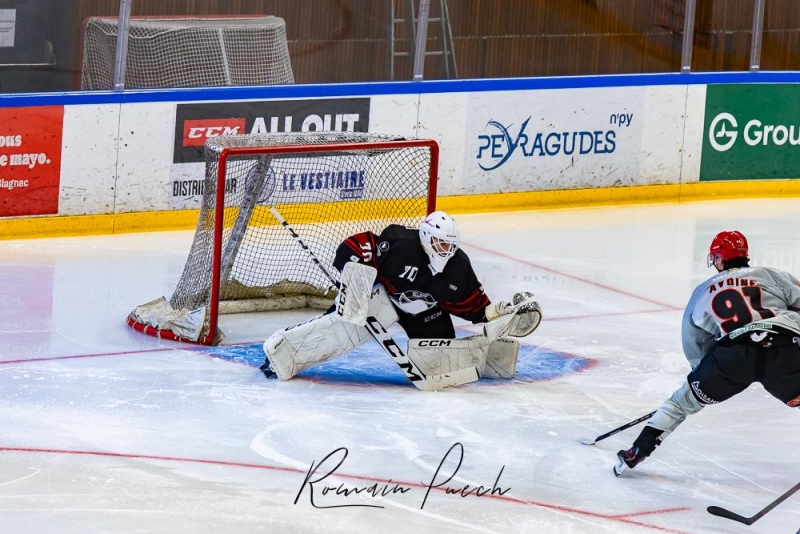 Photo hockey Division 2 - Division 2 : 6ème journée : Toulouse-Blagnac vs Vaujany - Les Bélougas renversants au terme d